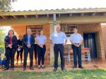 Inauguración del Cercado Perimetral en la Escuela Básica N° 14692 Etnia Ava Guaraní