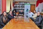 Reunión del Jefe Comunal con Empresarios del Rubro Textil