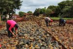 Construccion de Pavimento tipo empedrado en el Barrio el Progreso