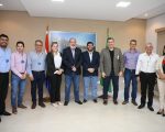 Intendentes de Alto Paraná y Canindeyú presentaron plan de Acción al Director Paraguayo de Itaipu