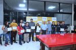 ENTREGA DE CERTIFICADO A LOS QUE REALIZARON EL CURSO DE PINTURA INMOBILIARIA