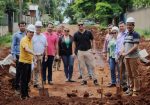 INICIO DE OBRA DEL PAVIMENTO TIPO EMPEDRADO EN EL BARRIO SAN MIGUEL