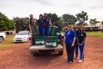 ENTREGA DE BASUREROS A LA ESCUELA DIVINA MISERICORDIA