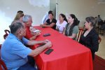 REUNIÓN DE COMISIONES CON EL INTENDENTE MUNICIPAL EN EL SALÓN AUDITORIO MUNICIPAL