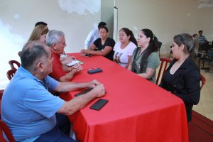 REUNIÓN DE COMISIONES CON EL INTENDENTE MUNICIPAL EN EL SALÓN AUDITORIO MUNICIPAL