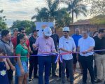 INAUGURACION DEL PAVIMENTO TIPO EMPEDRADO EN EL BARRIO JUAN PABLO II