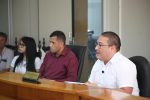 Reunión en la Junta Municipal de Hernandarias