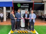 INAUGURACIÓN DE LA ESTACION DE CARGA DE BUSES ELÉCTRICOS