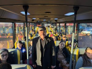 ¡Educación Sin Límites:  El día de ayer Nuestro Nuevo Bus Eléctrico Ya Está en Marcha!