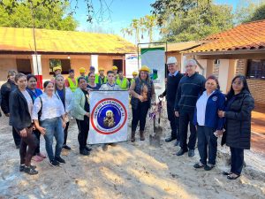 PALADA INICIAL EN EL CENTRO EDUCATIVO ESCUELA SAN ANTONIO DE MARACAMOA