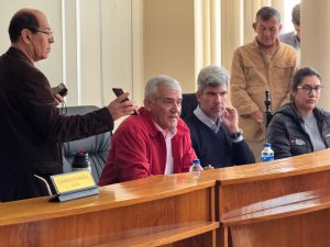 REUNIÓN EN LA JUNTA MUNICIPAL CON AUTORIDADES DE LA DÉCIMA REGIÓN SANITARIA