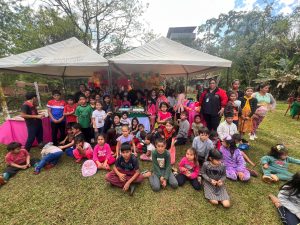 En el Espacio de Cuidados de Hernandarias se celebró con mucha alegría el Día del Niño