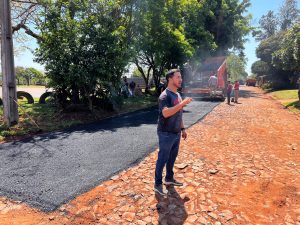 INICIO DE OBRAS DE PAVIMENTO ASFÁLTICO EN EL BARRIO MARISCAL LÓPEZ